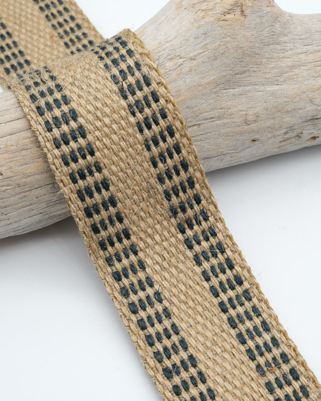 Sangle Jute 40MM bleu